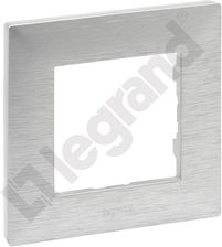 Legrand Ramka Pojedyncza 1X Aluminium Szczotkowane Niloe Step 863891