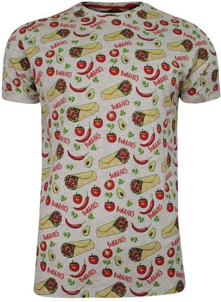 Szary Bawełniany T-Shirt Męski -Brave Soul- Koszulka, KrÓtki Rękaw, Burrito, Jedzenie, Meksyk TSBRSSS20BURRITOecruemarl - Ceny i opinie T-shirty i koszulki męskie KGDU Szary Bawełniany T-Shirt Męski -Brave Soul- Koszulka, KrÓtki Rękaw, Burrito, Jedzenie, Meksyk TSBRSSS20BURRITOecruemarl - Ceny i opinie T-shirty i koszulki męskie KGDU