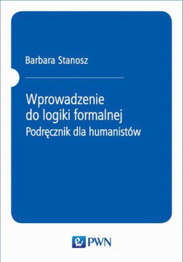 Wprowadzenie Do Logiki Formalnej. Podręcznik Dla Humanistów (EPUB ...