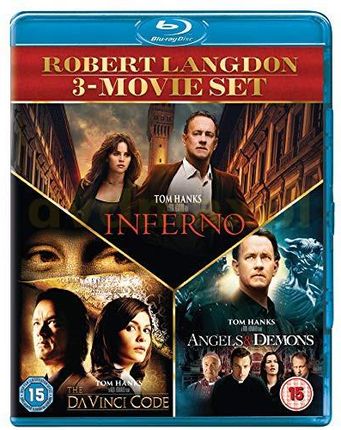 The Da Vinci Code / Angels and Demons / Inferno (Kod da Vinci / Anioły i demony / Inferno) [2xBlu-Ray]