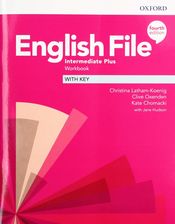 Zdjęcie English File 4th edition. Intermediate Plus. Workbook with key - Starachowice
