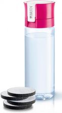 BRITA butelka z filtrem różowa + 4 Filtry - Butelki filtrujące