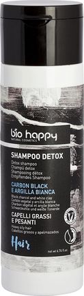 Bio Happy Carbon Black & White Clay Shampoo Szampon 200 ml