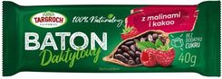 Zdjęcie Targroch Baton daktylowy z malinami i kakao 40 g   - Małomice