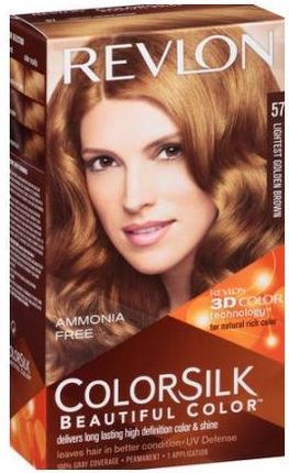 Farba do włosów bez amoniaku   Revlon ColorSilk Beautiful Color 57