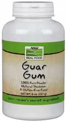 Now Foods Guma Guar 100% Pure Powder 227 g