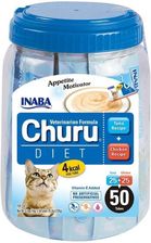 Inaba Cat Churu Diet Formuła z Tuńczykiem i kurczakiem 50x14g