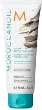 Moroccanoil Color Depositing Mask koloryzująca maska do włosów Platinum 200ml