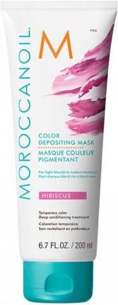 Moroccanoil Color Depositing Mask Koloryzująca Maska Do Włosów Hibiscus 200 ml