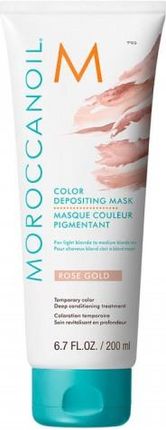 Moroccanoil Color Depositing Mask Koloryzująca Maska Do Włosów Rose Gold 200 ml
