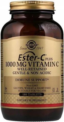 Solgar Ester-c Plus 1000MG Vitamin C Rutyna 180TABL