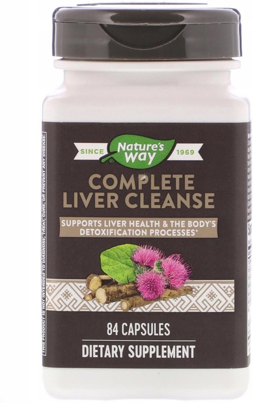 Nature's Way Complete Liver Cleanse 84 kaps - Opinie i ceny na Ceneo.pl