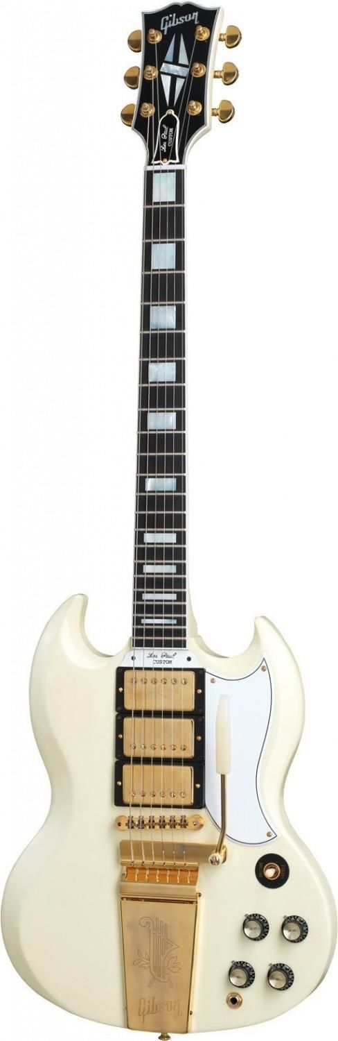 Gibson 1963 Les Paul Sg Custom Reissue 3-Pickup W/ Maestro