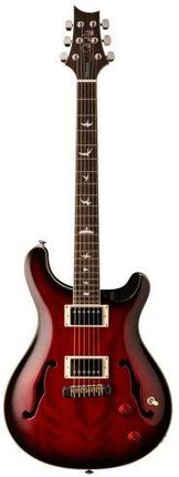 Prs Se Hollowbody Standard Fire Red Burst Gitara Elektryczna