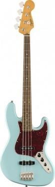 Fender Classic Vibe 60 Jazz Bass Lf Daphne Blue - Gitara Basowa