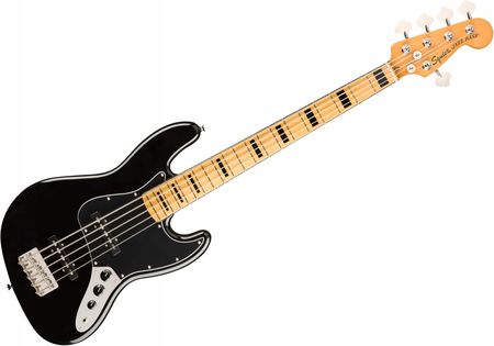 Fender Classic Vibe 70 Jazz Bass V Mf Black - Gitara Basowa