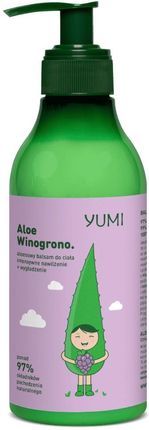 Yumi Nawilżający Balsam Do Ciała Aloes&Winogrono 300 ml
