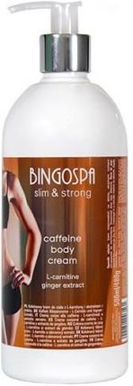 BINGOSPA Caffeine Body Cream Kofeinowy Krem Do Ciała 500Ml