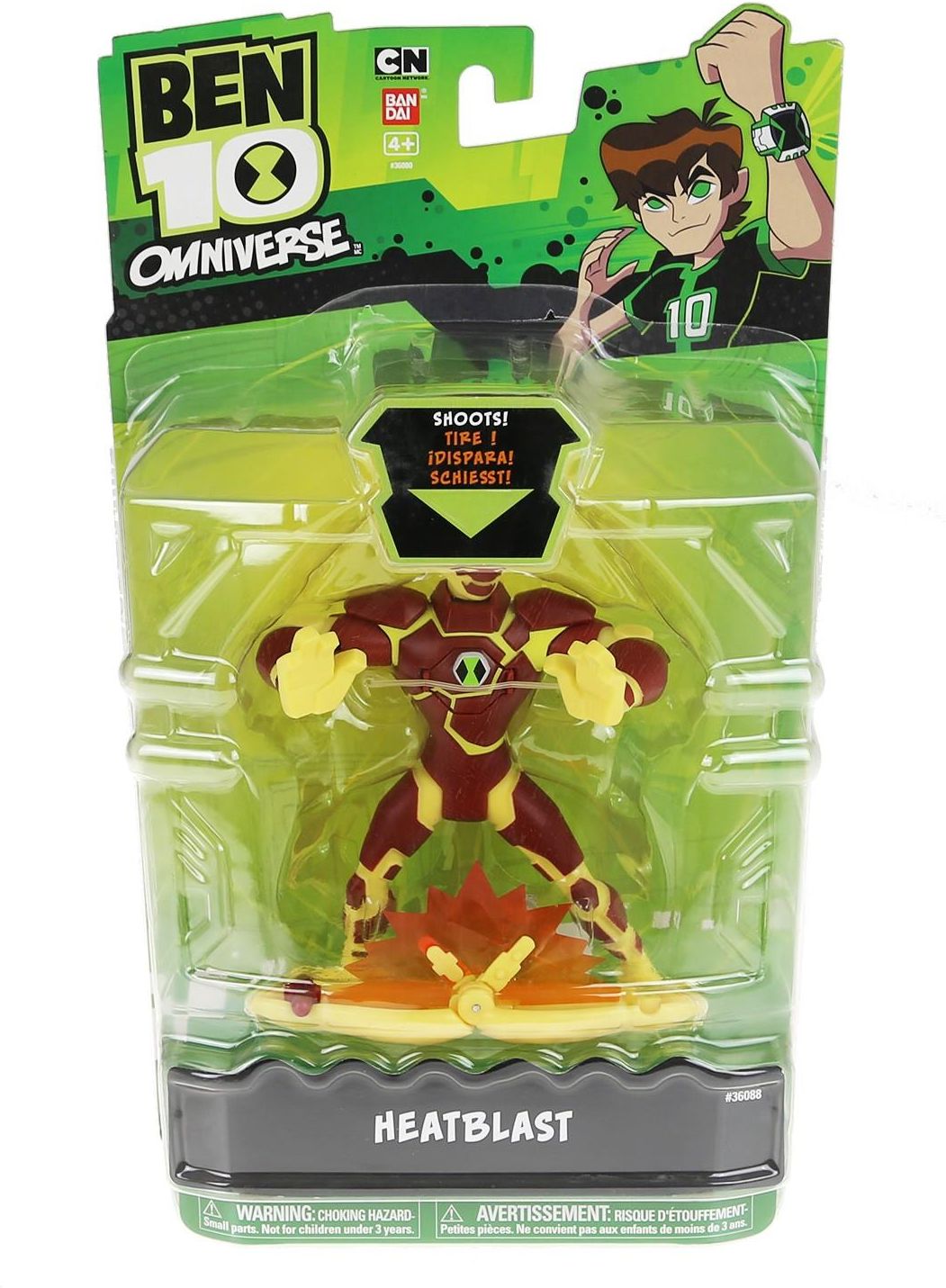 Bandai Ben 10 Omniverse Figurka Funkcyjna Heatblast 36088 - Ceny i