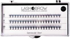 Zdjęcie Lash Brow premium flare silk lashes rzęsy w kępkach Spectacular short - Mysłowice