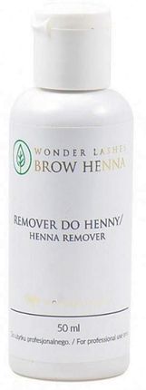 Wonder Lashes Wonder Brow henna remover do henny 50ml