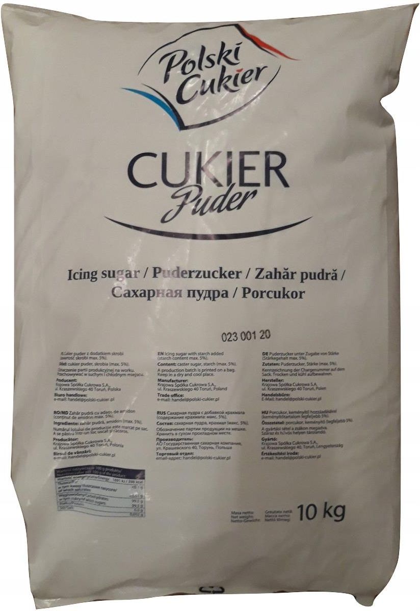 Cukier Puder 10kg Ceny I Opinie Ceneo Pl