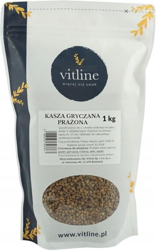 Kasza gryczana prażona 1 kg - zdjęcie 1 Kasza gryczana prażona 1 kg
