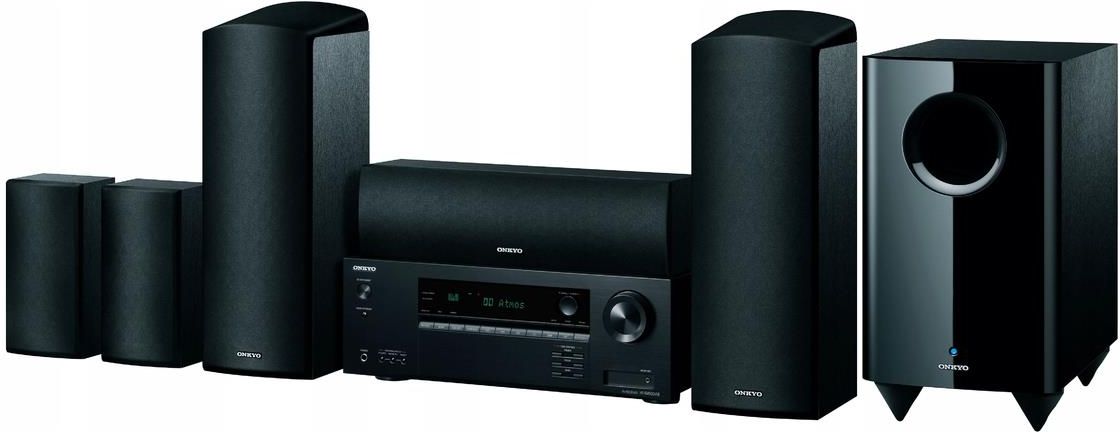 ONKYO HT-S5915DAB Czarny - zdjęcie 1 ONKYO HT-S5915DAB Czarny