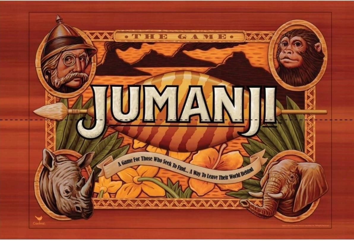 Jumanji Game gra po angielsku kompletna stan idealny Kraków