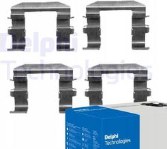 Zestaw akcesoriów klocków hamulcowych DELPHI LX0417