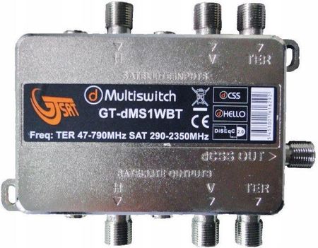 Multiswitch Unicable II GT-SAT GT-dMS1TWBT