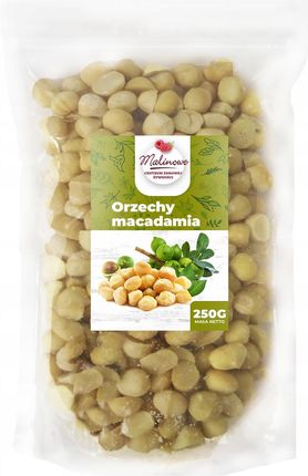 Naturalne Bakalie Orzechy Macadamia Makadamia 250g