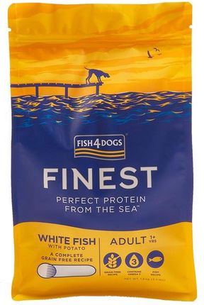 Fish4Dogs Finest Ocean White Fish Adult Large 1,5Kg