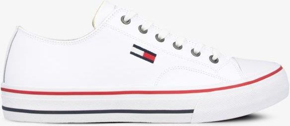 tommy hilfiger leather city sneaker
