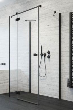 Radaway Essenza New Black Kdj+S 70x90x70 Czarne 3840485401+3850205401L+3840485401