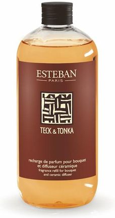Esteban Paris Perfums 500ml Teck &  Tonka Refill Uzupełniacz 500ml