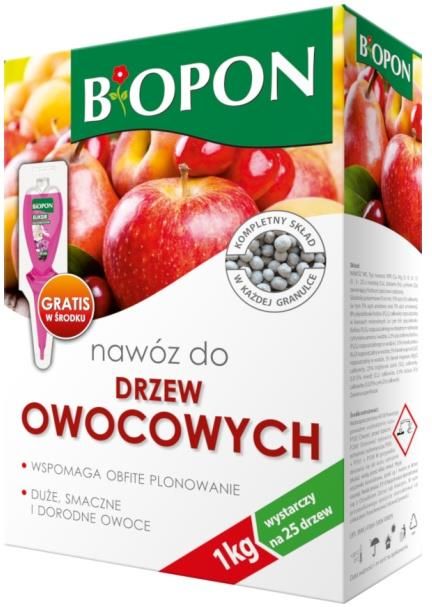 Nawóz Nawóz Do Drzew Owocowych 1kg Biopon - Ceny I Opinie - Ceneo.pl