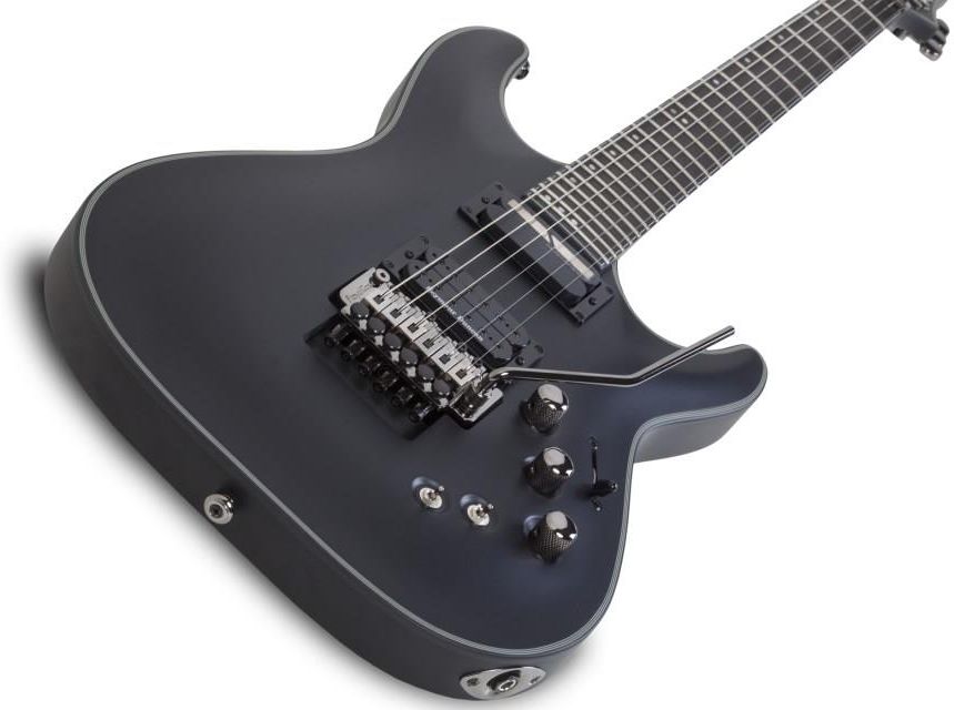 ギター SCHECTER BLACKJACK SLS C-1 FR Sustainiac Schecter Blackjack SLS C-1 FR-S - Satin Black | Sweetwater