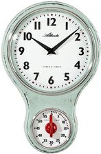 Atlanta Zegar �cienny Kuchenny Z Minutnikiem 6124 Zielony 