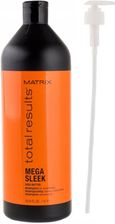 Matrix Total Results Mega Sleek   szampon wygładzający 1000ml + pompka