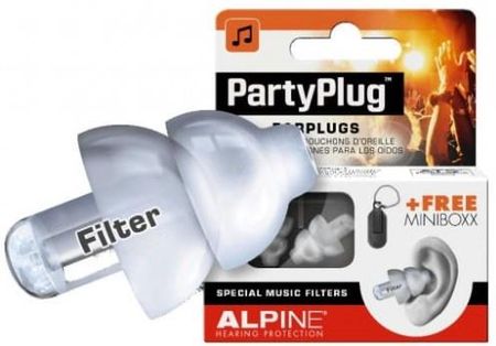 Zatyczki stopery do uszu Alpine Party Plug