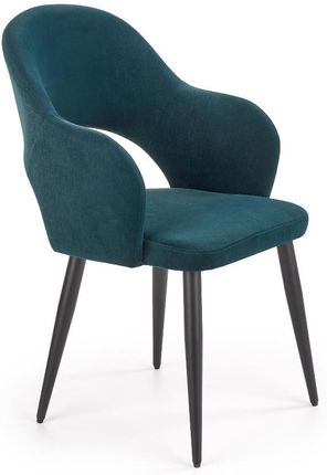 Krzesło k364 VELVET ciemno zielone 