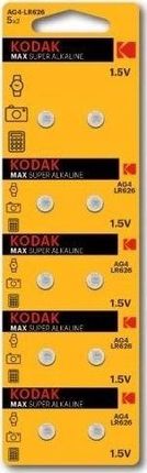 Kodak Baterie Kodak Zegarkowe Lr626 Ag4 Lr66 377 10szt