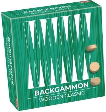 Tactic Wooden Classic Backgammon