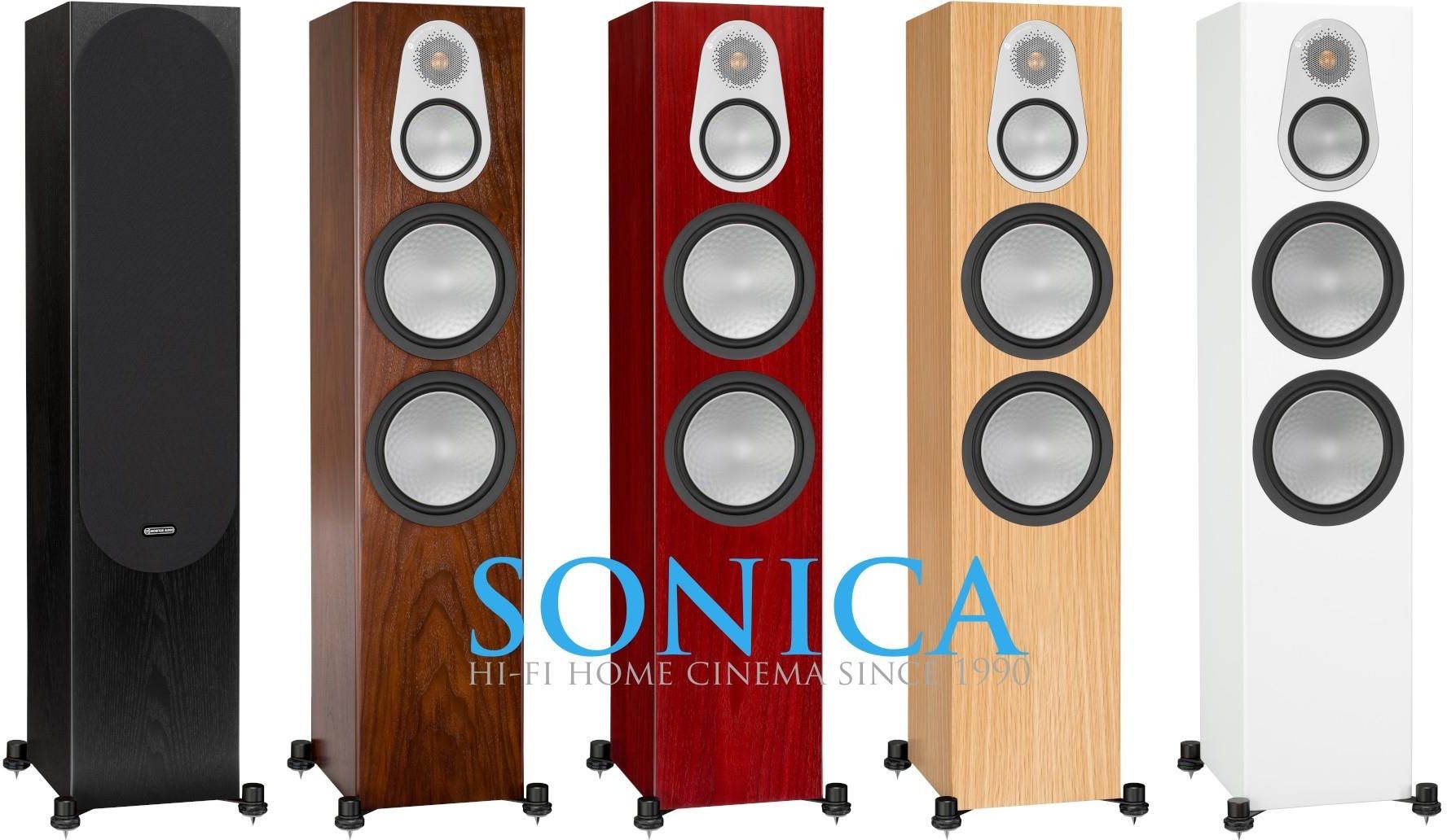 MONITOR AUDIO Silver 500 (6G) - 2 szt. Czarny - Opinie i ceny na Ceneo.pl