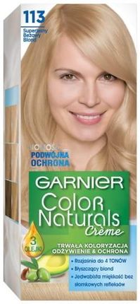 Garnier Color Naturals Creme odżywczy krem rozjaśniający 113 Superjasny beżowy blond