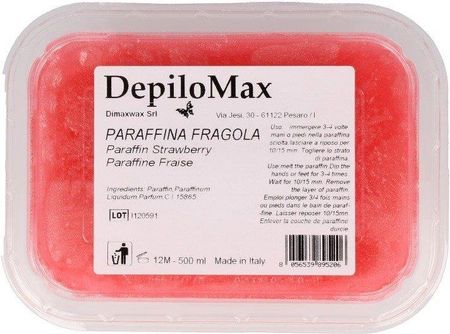 Dimax Parafina Kosmetyczna Fragola Truskawka 500Ml