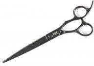Fox Barber, nożyczki fryzjerskie, czarne, 7.0"