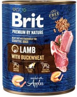 Brit Premium By Nature Lamb With Buckwheat 18X800G