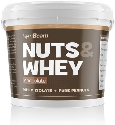 Gymbeam Białkowe Masło Orzechowe Nuts & Whey 1000G